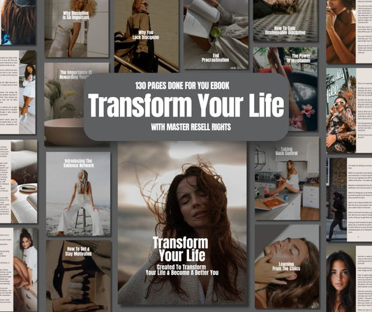 Transform Your Life & Become a Better You Ebook