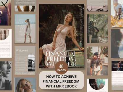 How to Achieve Financial Freedom with MRR eBook