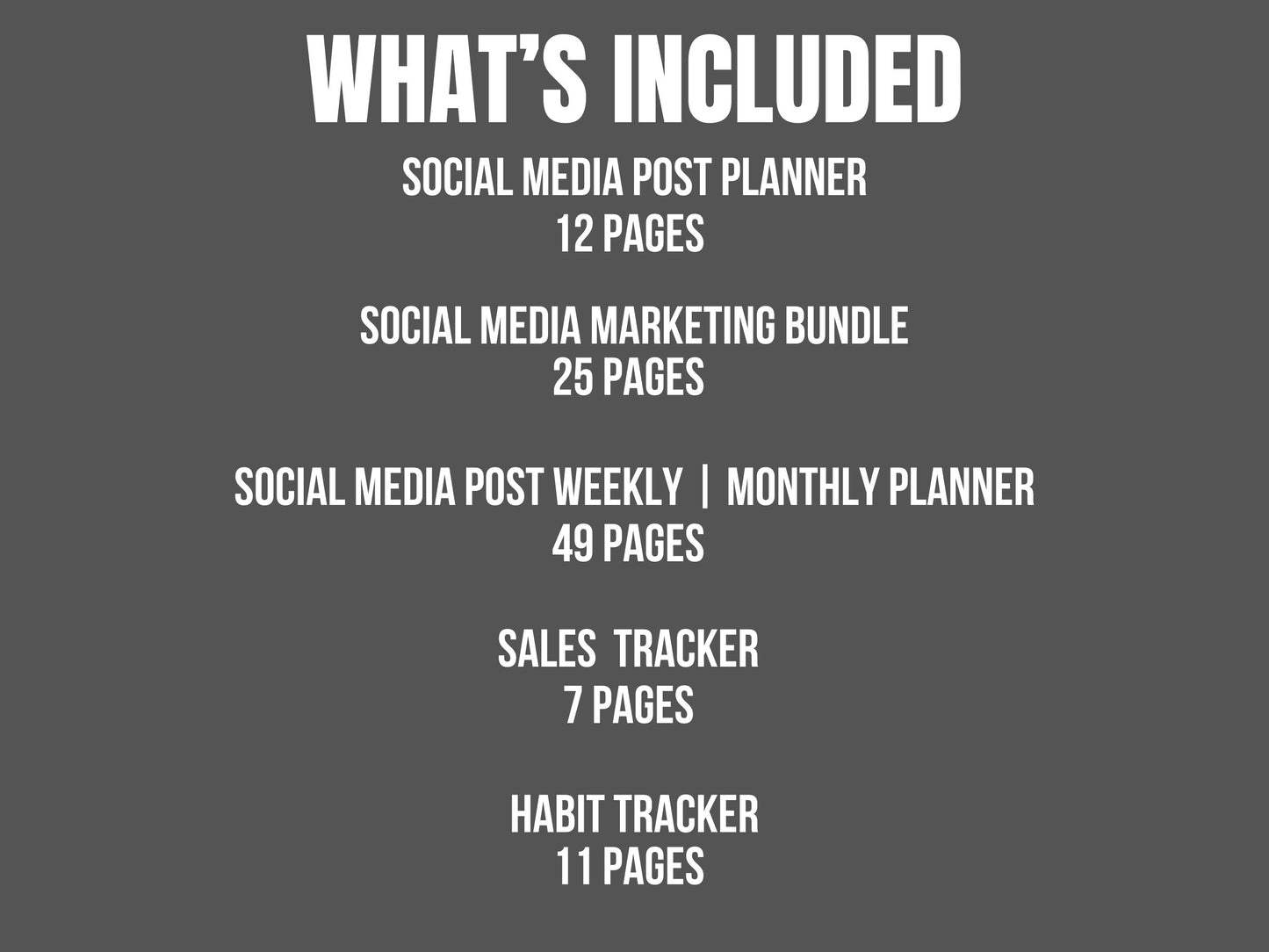 Boost Your Business: Social Media and Sales Tracker Bundle - Stay Organized & Thrive